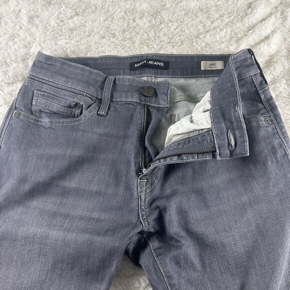 Mavi Jeans Co 31 x 30 Jake Slim Leg Charcoal Gray Stretch 5 Pocket Flex Jeans - Picture 8 of 14